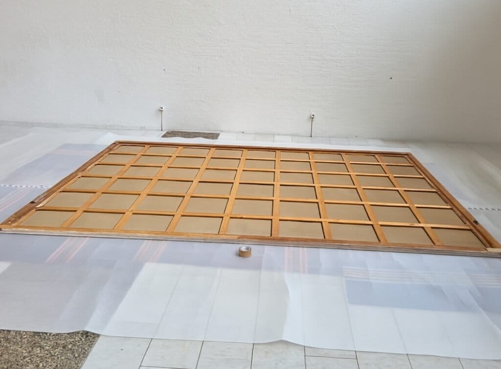 De-installatie schilderij Stadsschouwburg Nijmegen
